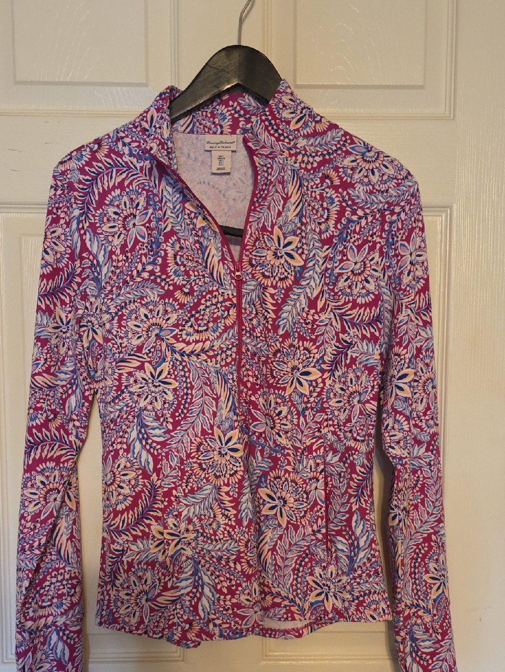 Tommy Bahama Golf And Tennis Zip Top